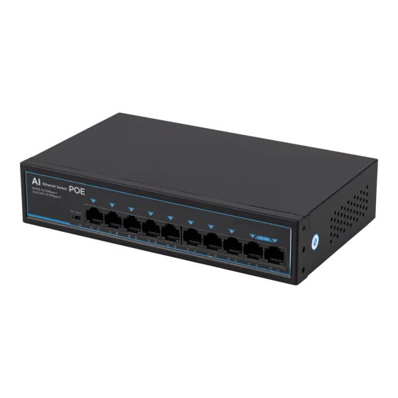 AT-NS-8P2-110 (3B) PoE-коммутатор 10 портов